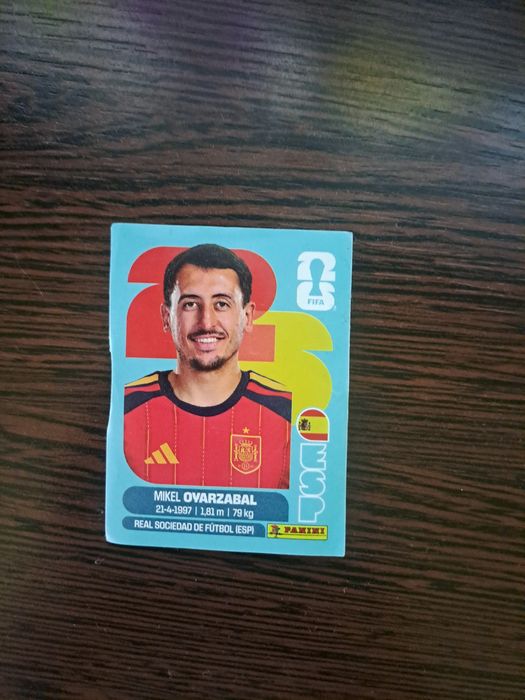 Stickere panini fotbal 2026 wc