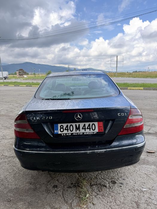 Mercedes clk 270 cdi ръчка