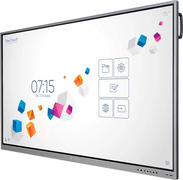 Интерактивная панель 75 дюйма android 13 4K 8GB/SSD 128GB