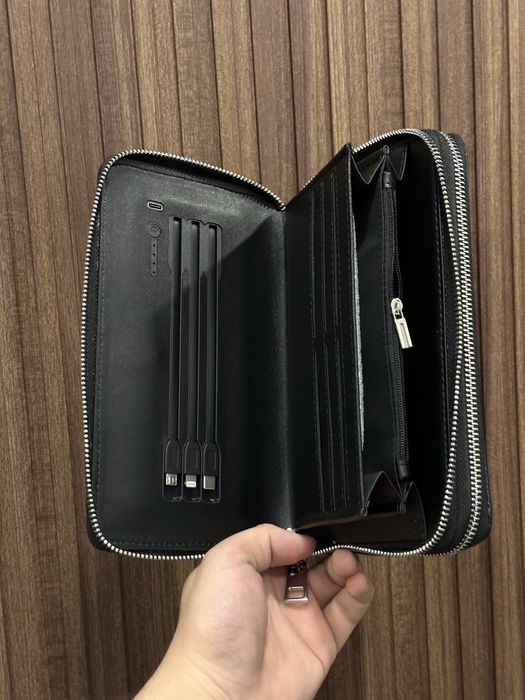 Барсетка, Портмоне  с встроенным Power bank