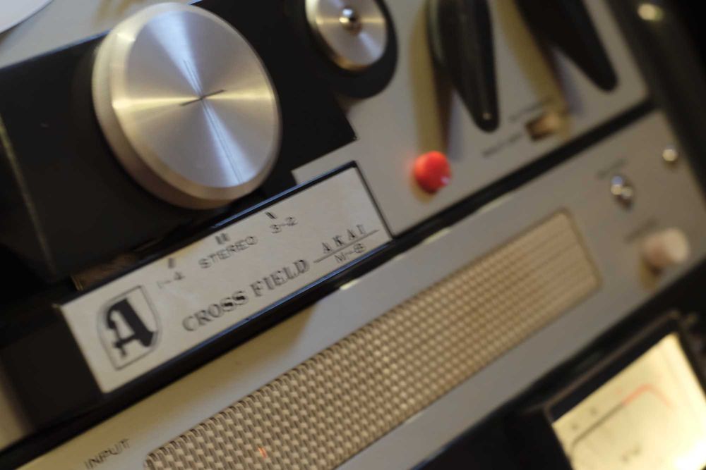 配信機器・PA機器・レコーディング機器 vintage face mienai DI Magnetofon = AKAI M-8 = 60's Full-Tube R2R Tape Recorder + extras