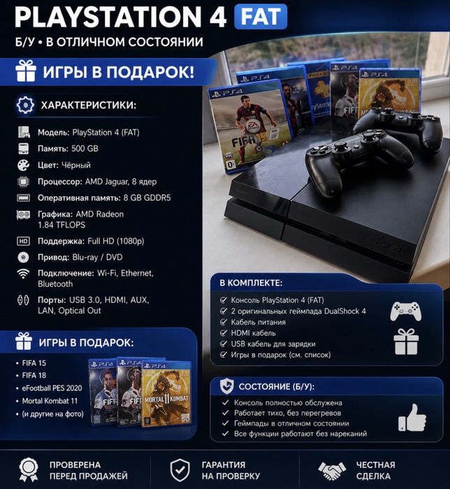 Playstation 4 FAT