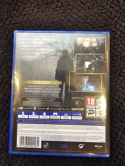 Resident Evil Village gold edition PS4