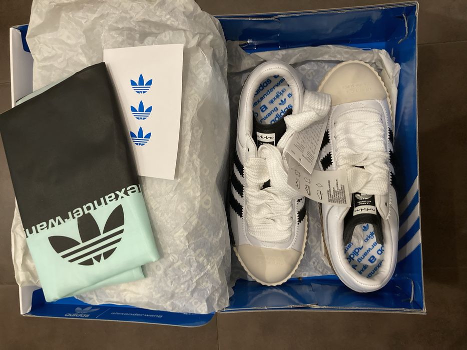 Adidas AW Skate Super Alexander Wang White Black Bucuresti