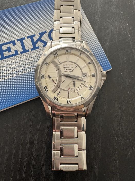 Seiko Premier Kinetic Direct Drive SRH007
