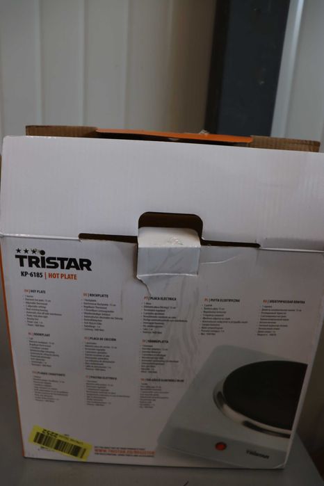 Ел. плот Tristar KP-6185, 1 Нагревателна зона, 1000 W, Бял