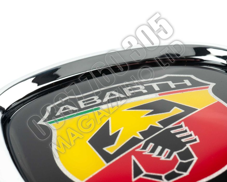 Емблема за Фиат 500 95 мм. Абарт Fiat Abarth и други модели