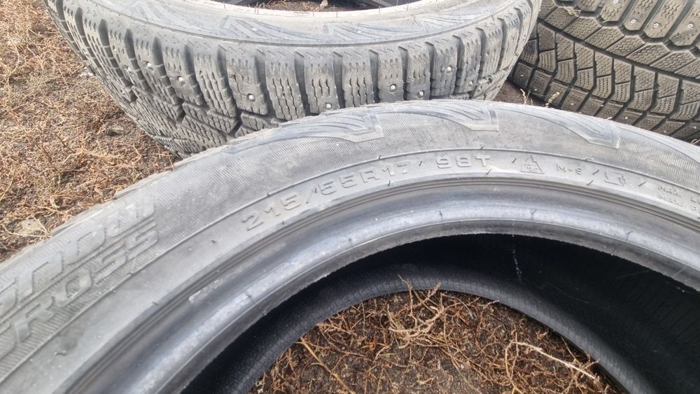 215/55/17 Два виатти, два кордиант