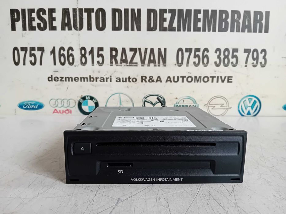 Unitate Navigatie Multimedia Vw Passat B8 Golf 7 Cod 3Q0035820A