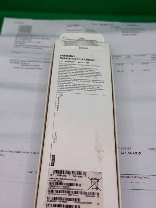 Samsung  Galxy Watch4 Classic LTE 46mm Negru