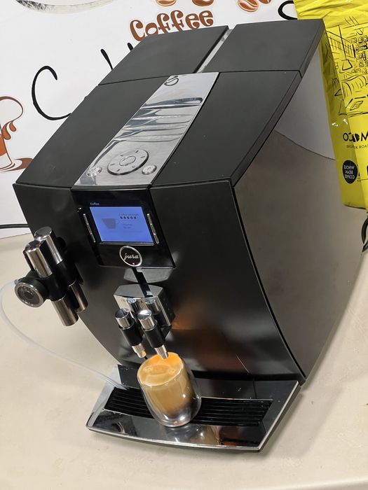 Кафемашина кафе автомат Jura j9 black с гаранция