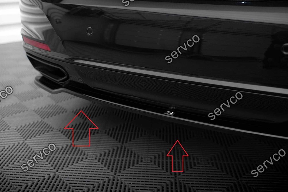 Pachet Set Splitter Exterior Lip Prelungiri Body kit tuning Bmw Seria 7 G11 Facelift 2019-2022 v16 - Maxton Design