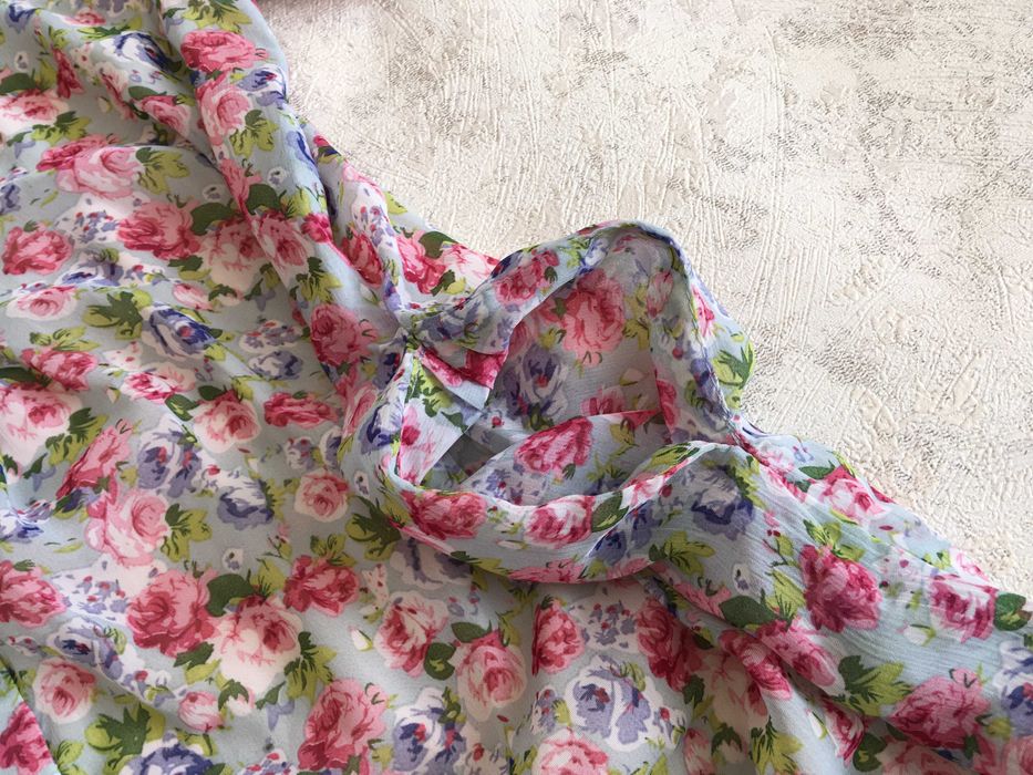 Шифоновая туника-платье