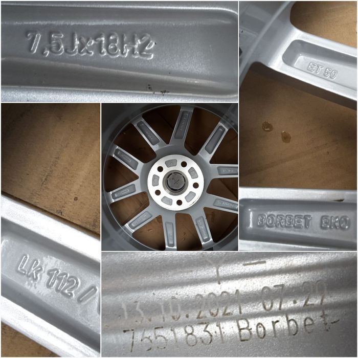 jante aliaj 18; 5x112; Skoda Octavia 3, Octavia 4, Octavia Scout