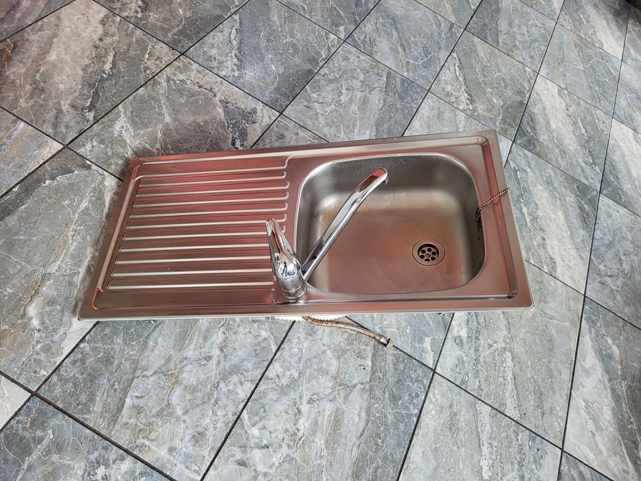 Chiuvetă inox 80/43 cm