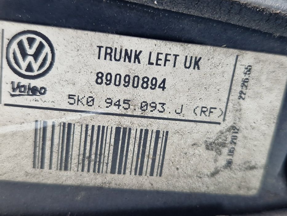 Stop haion stanga Volkswagen Golf 6 (5K1) [Fabr 2009-2013] 5K0945093J