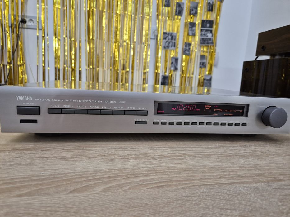 Tuner audio Yamaha TX-930 – serie de top – receptie excelenta – hi-fi