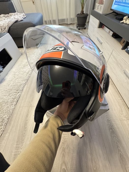 Скутер каска HJC i40 PANADI ORANGE