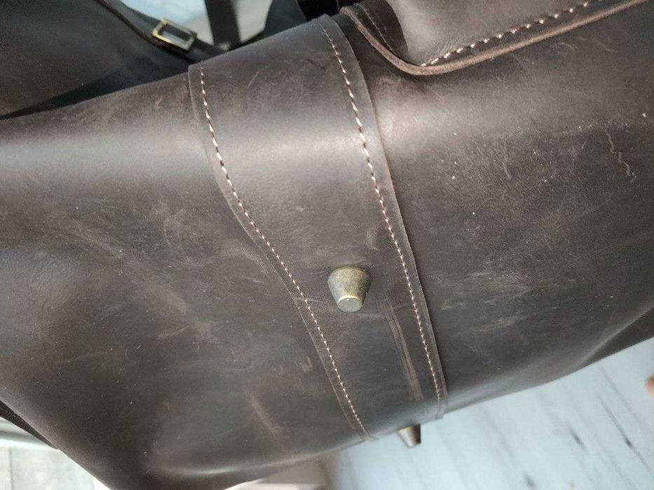 Geantă din piele naturală. Geantă de voiaj. Travel Bag. Gym Bag. Leather Duffel Bag. Geantă de sală