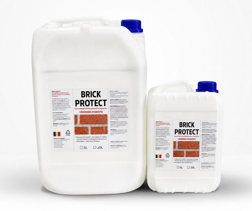 BRICK PROTECT - solutie de inpermeabilizare caramida