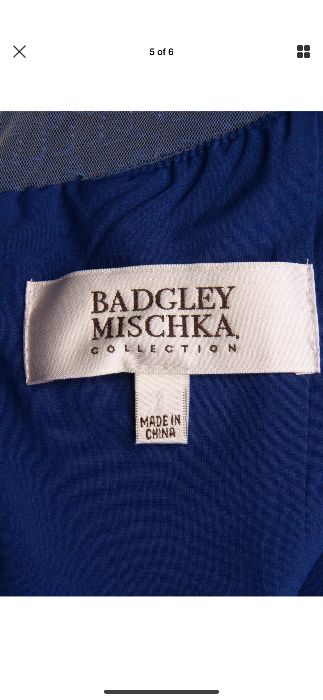 НОВА Бална рокля/ за червения килим на Badgley Mischka (S)