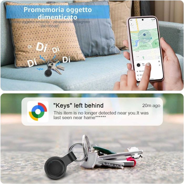 Android Air Tracker, 4 броя Android Smart Tag, Работи с приложението Google Where is, Bluetooth