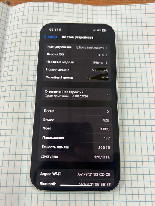 Iphone 16 с гарантией