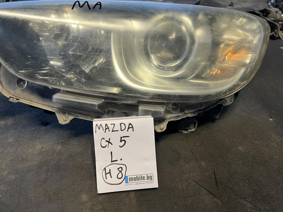 Ляв фар за Mazda cx5 ксенон с забележка без модула