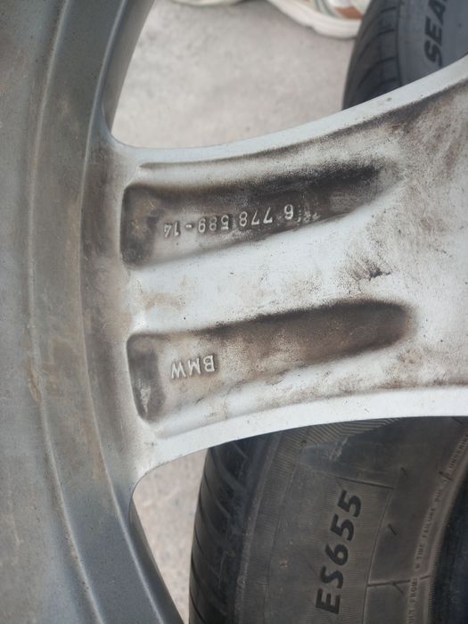 BMW оргинал 350$ ком 4шт уский широкий родной BORBET ALL диск 20