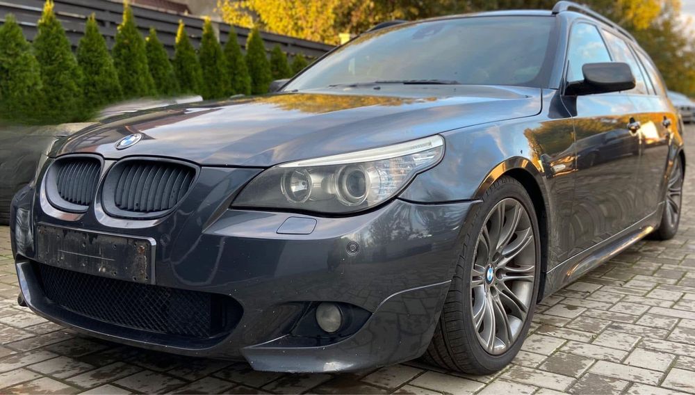 Dezmembrez BMW 535d Lci E61 3.0D Bi-turbo 286cp, M PACK,Navi,volan M