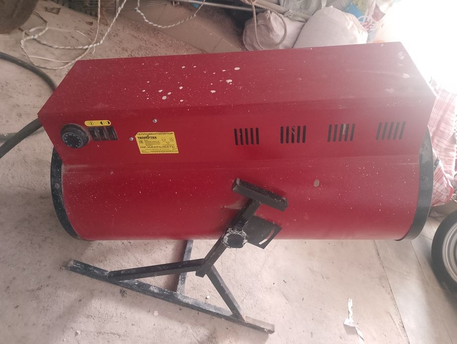 Тепло вентилятор пушка