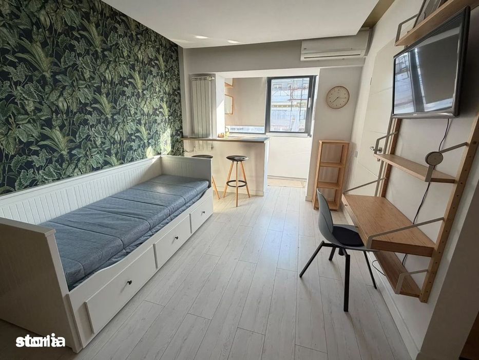 Garsoniera Mobilata Modern, Bucatarie Inchisa, Bloc Reabilitat, Metrou