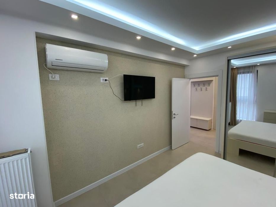 Apartament cu 2 camere de inchiriat, mobilat si utilat LUX