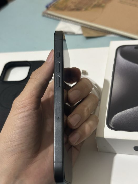 Айфон 15 про /iphone 15pro 8/256 86% чёрный титан