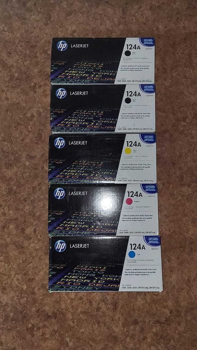 Картриджи HP Q7551A CC364X Q6001A Q6002A Q6003A