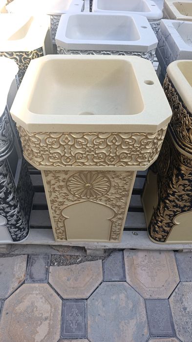 Раковина.Қуйма тошли мрамор раквина