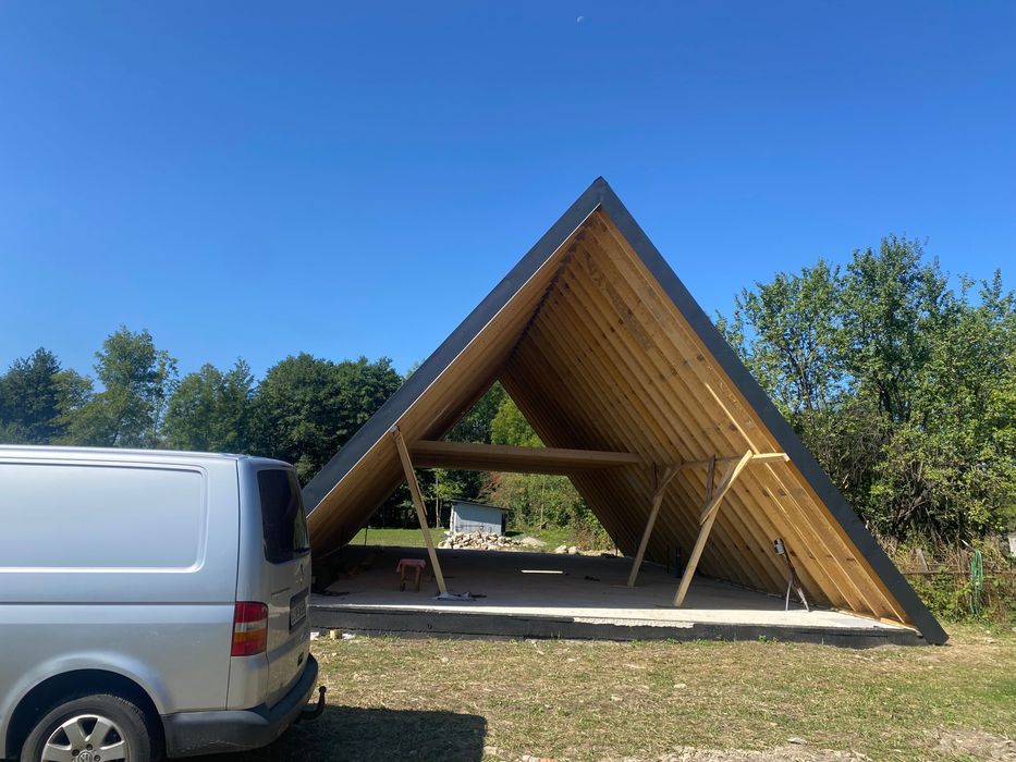 Case si cabane A frame