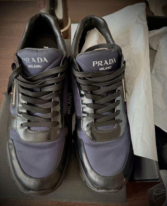 Кроссовки Prada Jersey, оригинал, размер US 12 / EU 45–46