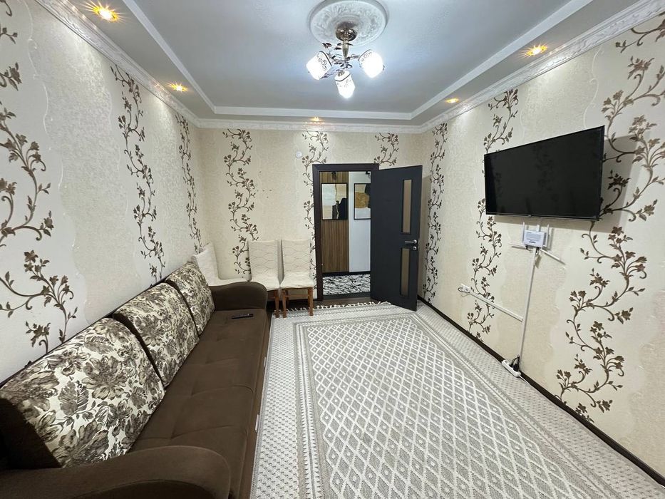 ЛЮКС  Кунлик 2 хонали квартира  посуточно| Сергели 5А | Метро 200 м