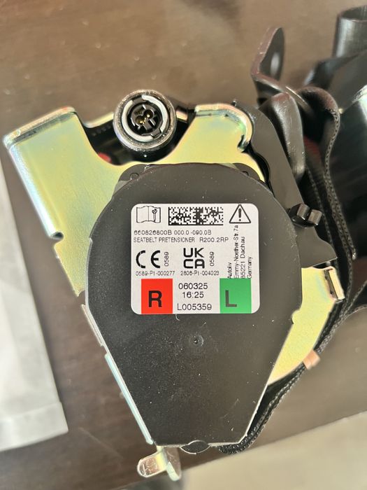 Centura spate centru  Dacia Logan 3 Clio 4 cu capsa pirotehnica