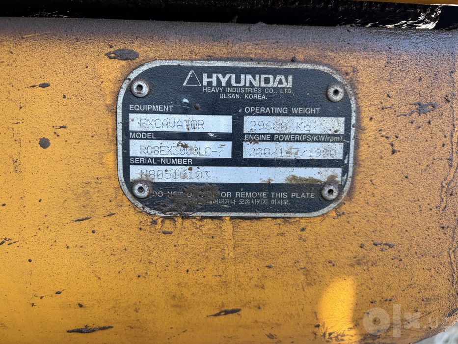 Ekskavator 300 Hunday