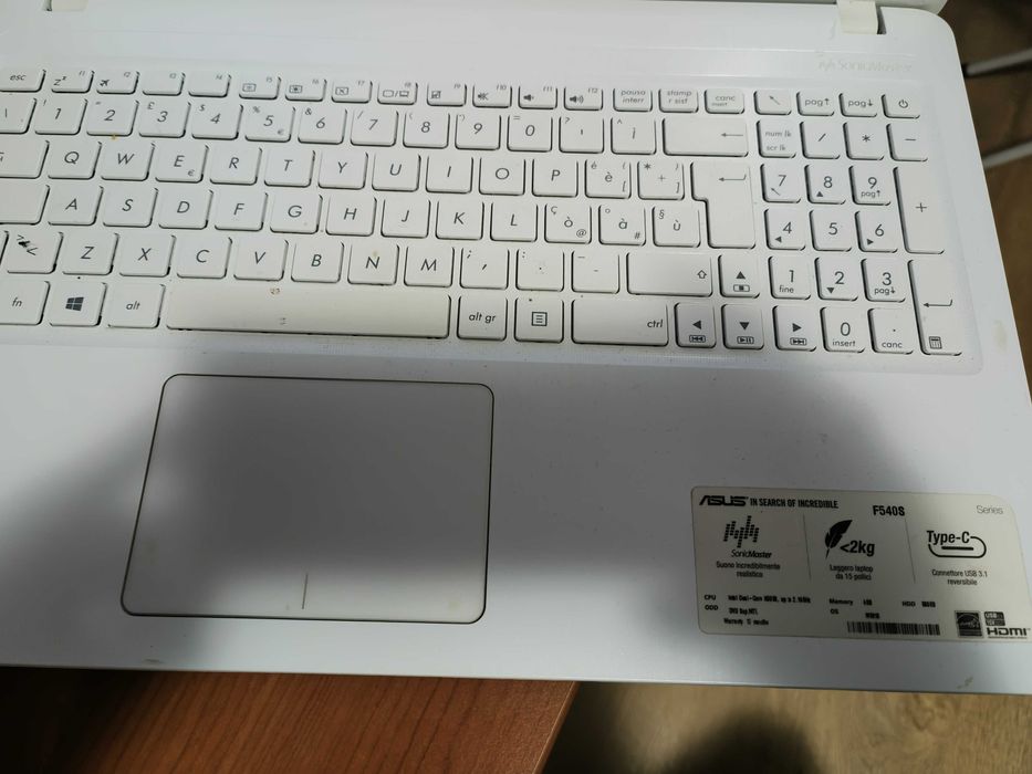 Laptop Asus Intel celeron 4G rami de 512G