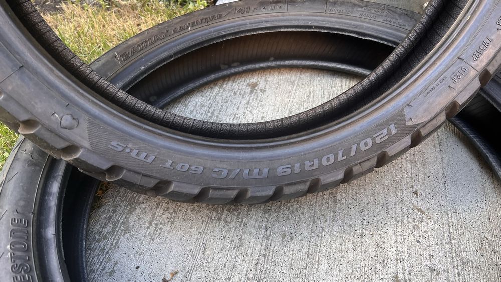 Anvelopa moto Metzler Karoo 4 M+S, 120/70/R19 stare buna, DOT 2024