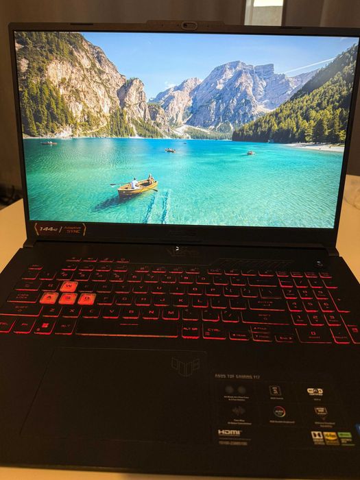 Laptop Gaming ASUS TUF F17, Intel® Core™ i5-12500H, 17.3" Full HD, 144Hz, NVIDIA® GeForce RTX™ 3050 4GB GDDR6