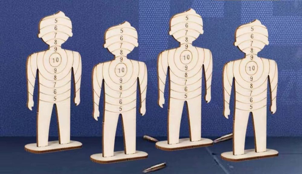 Конструктор автомат из дерева