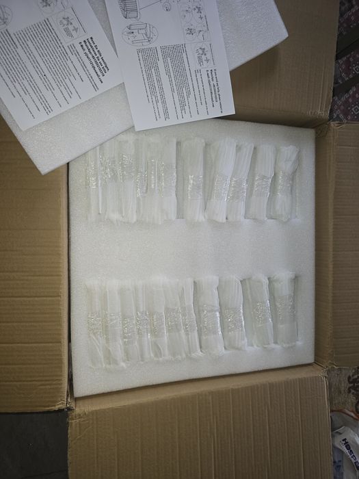 Уникален кристален полилеи с метална рамка и висящи кристали