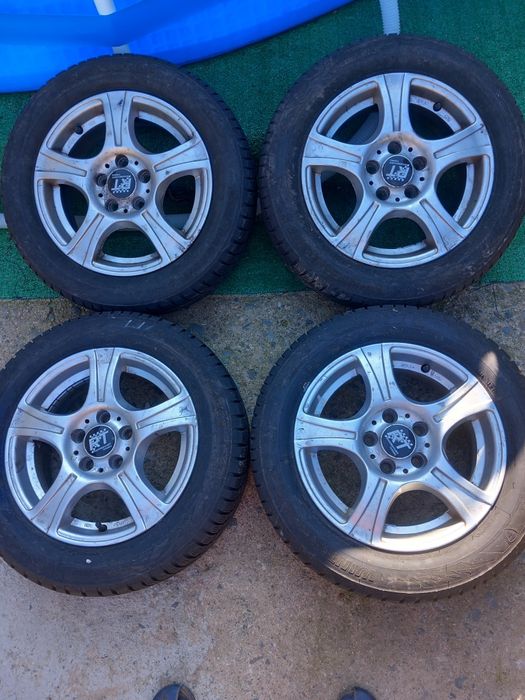 4ри бр алуминиеви джанти 14цола 5×100; ет 35; 57.1мм; немски