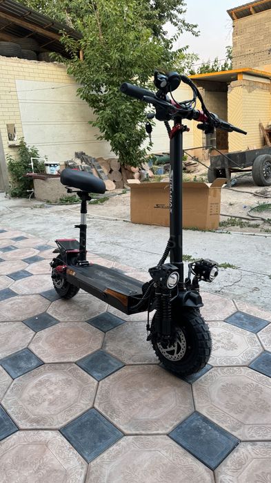 Электросамокат Skillmax YQ-005C 45км/ч 2 мотора мощный складной