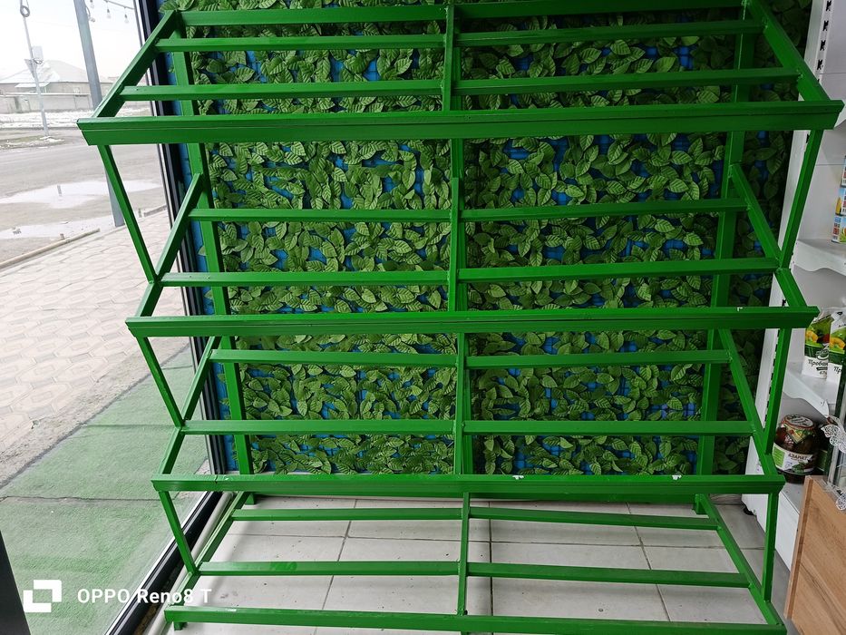 Стеллаж овощной для магазина