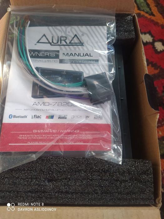 Aura magnitola 782 yangi